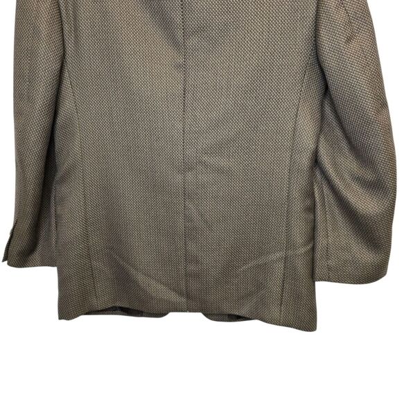 Bert Pulitzer Men's 40R Woolblend Brown Blazer Sport Coat - Picture 12 of 16